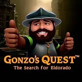 Gonzo's Quest slot logo by NetEnt at Lucky Block CasinoGonzo's Quest