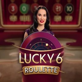 Lucky 6 Roulette game by Pragmatic Play – logo hosted on Lucky Block Casino