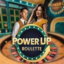 PowerUP Roulette logo by Pragmatic Play Lucky Block Casino