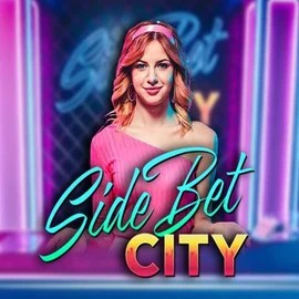 Side Bet City by Evolution, showcased at luckyblocks.co.nl – game logo