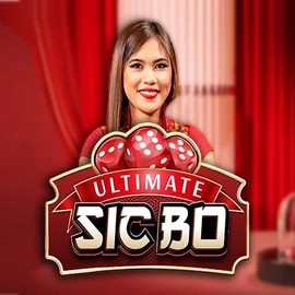 Ultimate Sic Bo online game logo by Ezugi on luckyblocks.co.nl