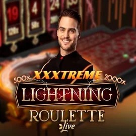 XXXtreme Lightning Roulette logo by Evolution at Lucky Block Casino
